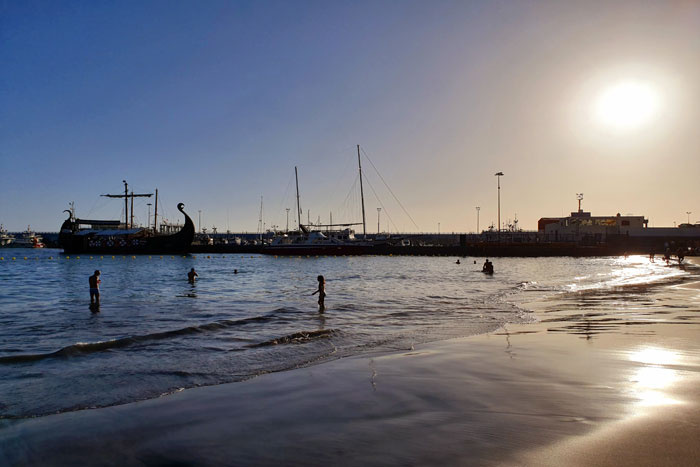 Teneriffa-Los Cristianos-Vista Atlantico